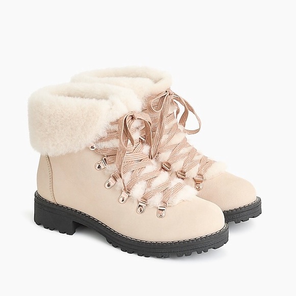 rose gold winter boots